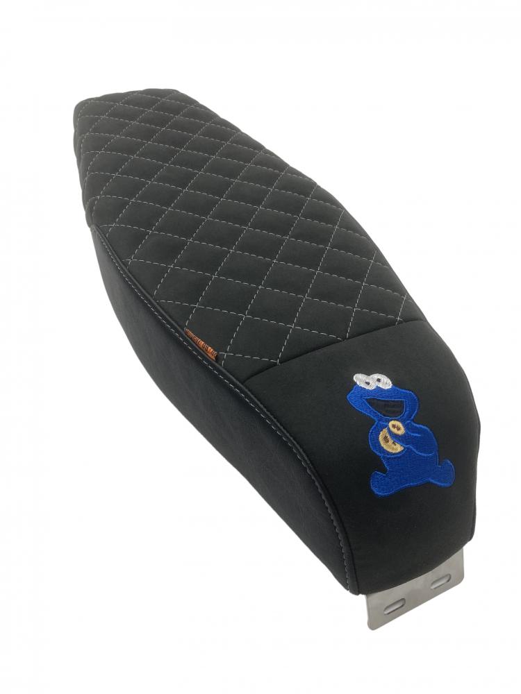 Sport Hoch Krümelmonster Naht Silber